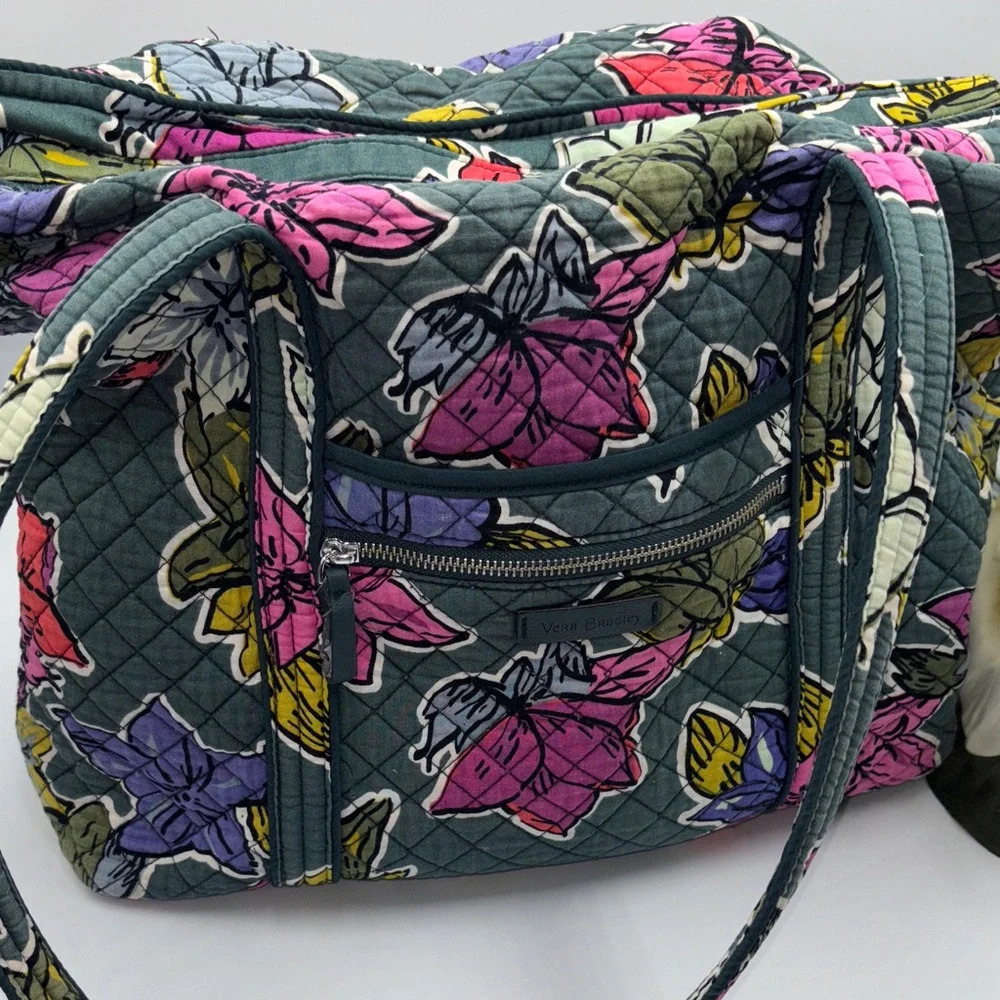 Vera Bradley Multicolor Floral Quilted Large Tote - Picture 11 of 13